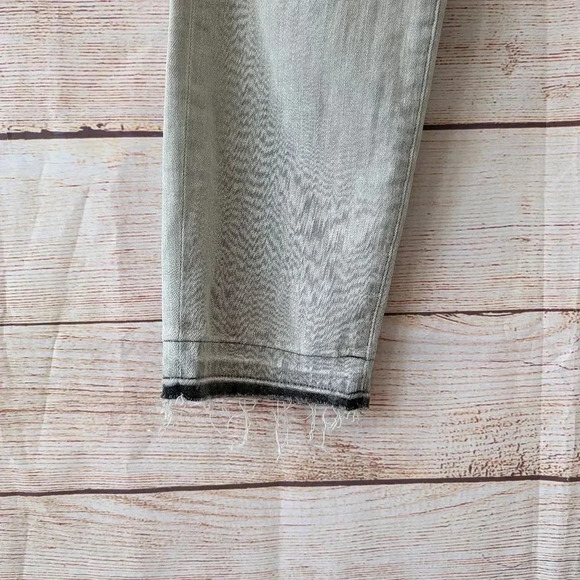 Citizens of Humanity Size 28 Rocket Crop High Rise Skinny Jeans Greenish Gray - Picture 6 of 14